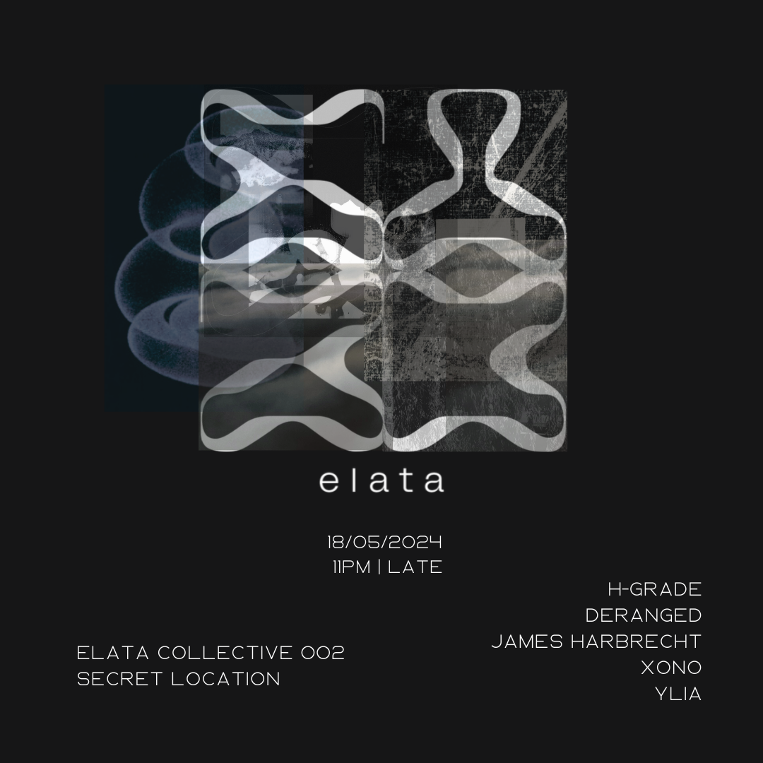 Elata Collective 002 - フライヤー表
