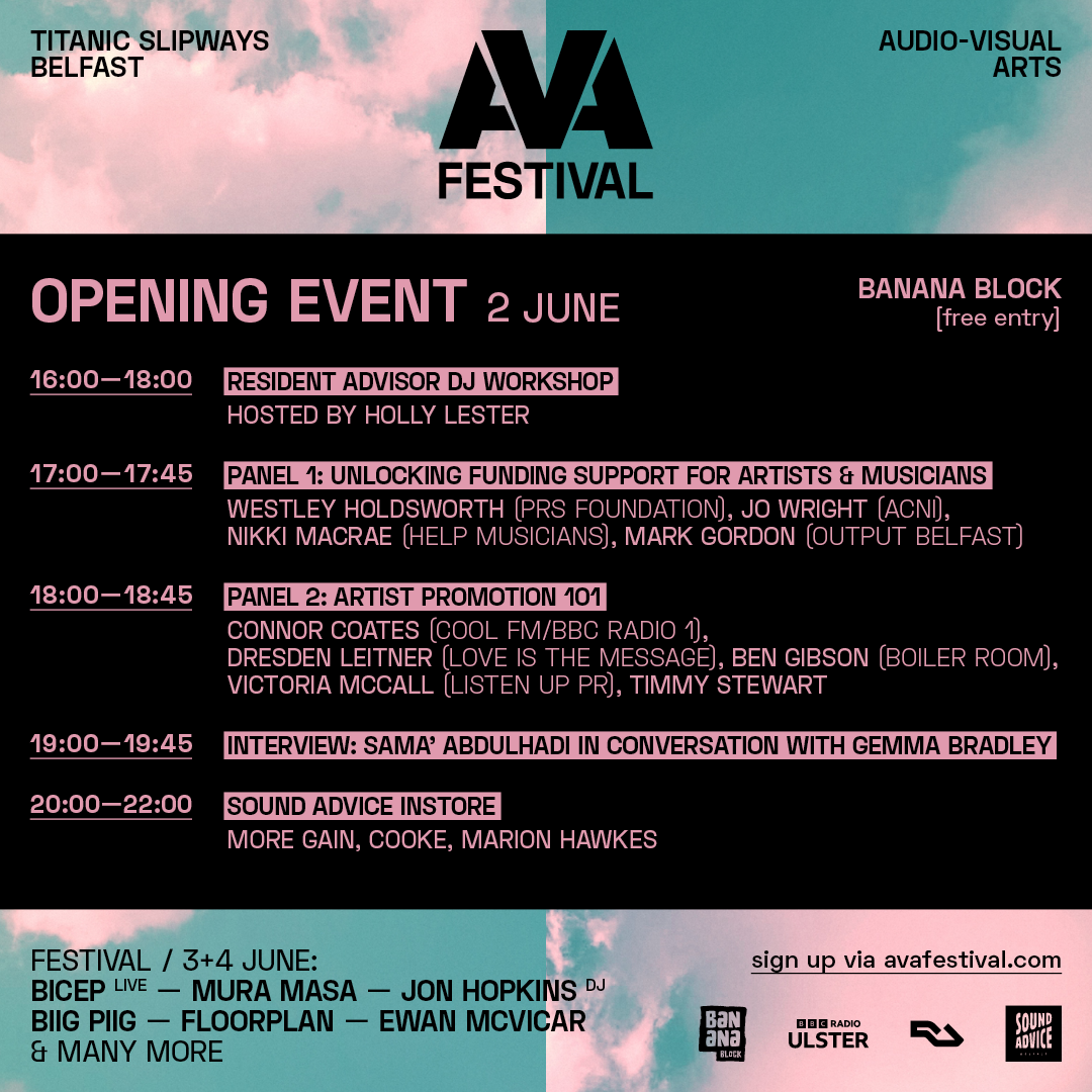 AVA Festival Belfast - Opening Event 2022 - Página frontal