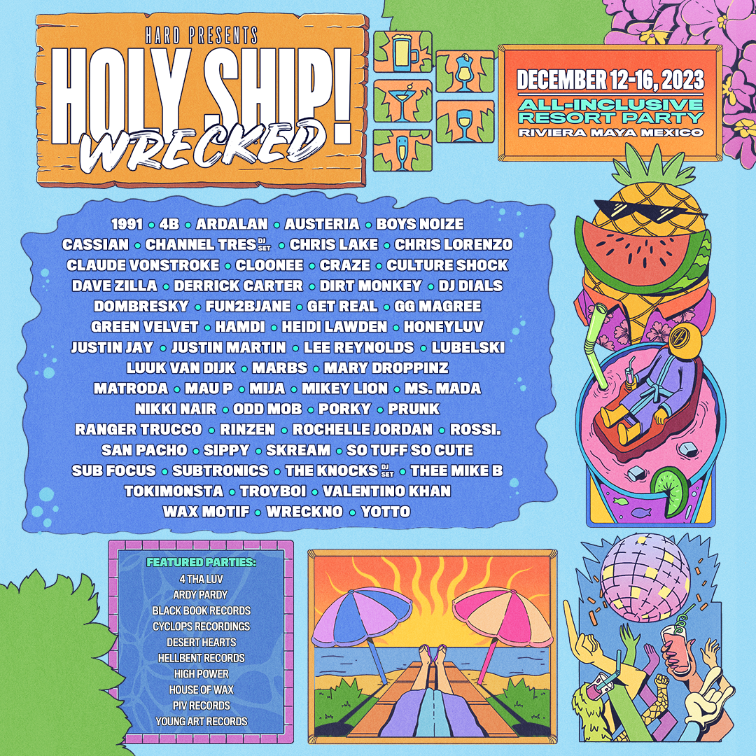 Holy Ship!Wrecked - フライヤー表