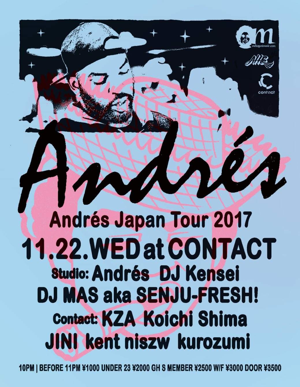 Soultry -Andrés Japan Tour 2017- - Página frontal