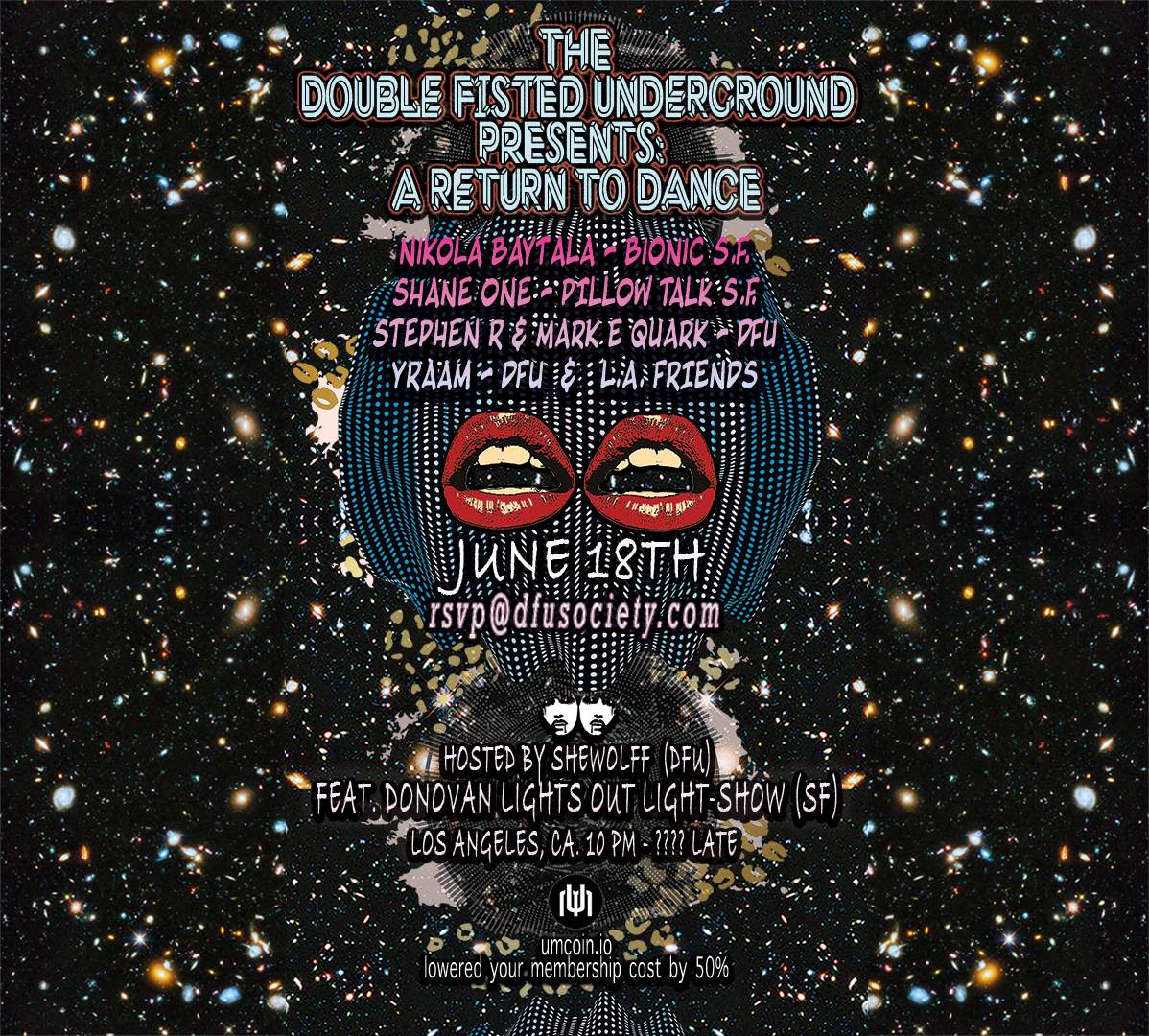 The Double Fisted Underground PRESENTS: A RETURN TO DANCE - Página frontal