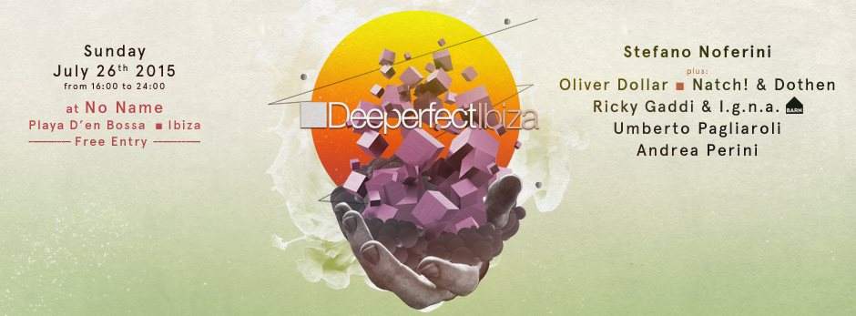 Deeperfect Ibiza 2015 - フライヤー裏