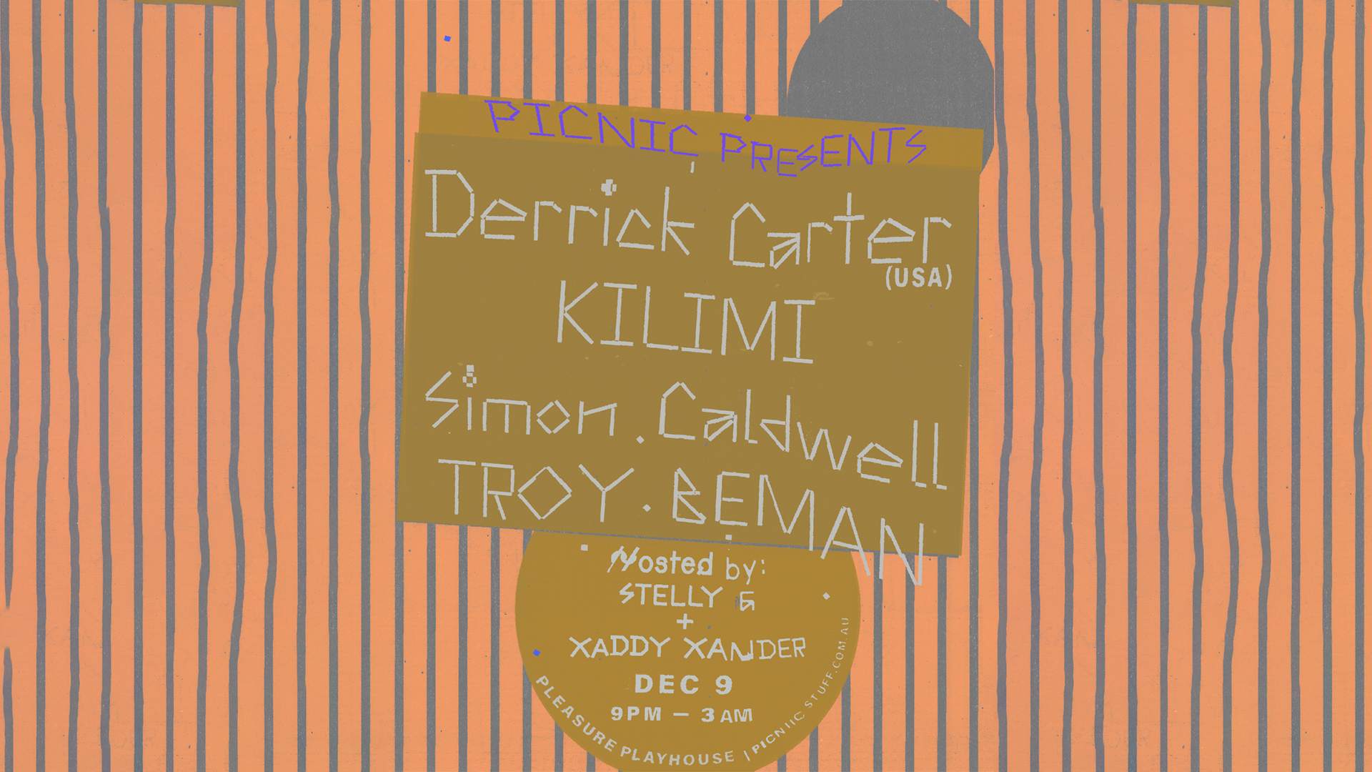 Picnic | Derrick Carter, Kilimi, Simon Caldwell, Troy Beman, Stelly G ...