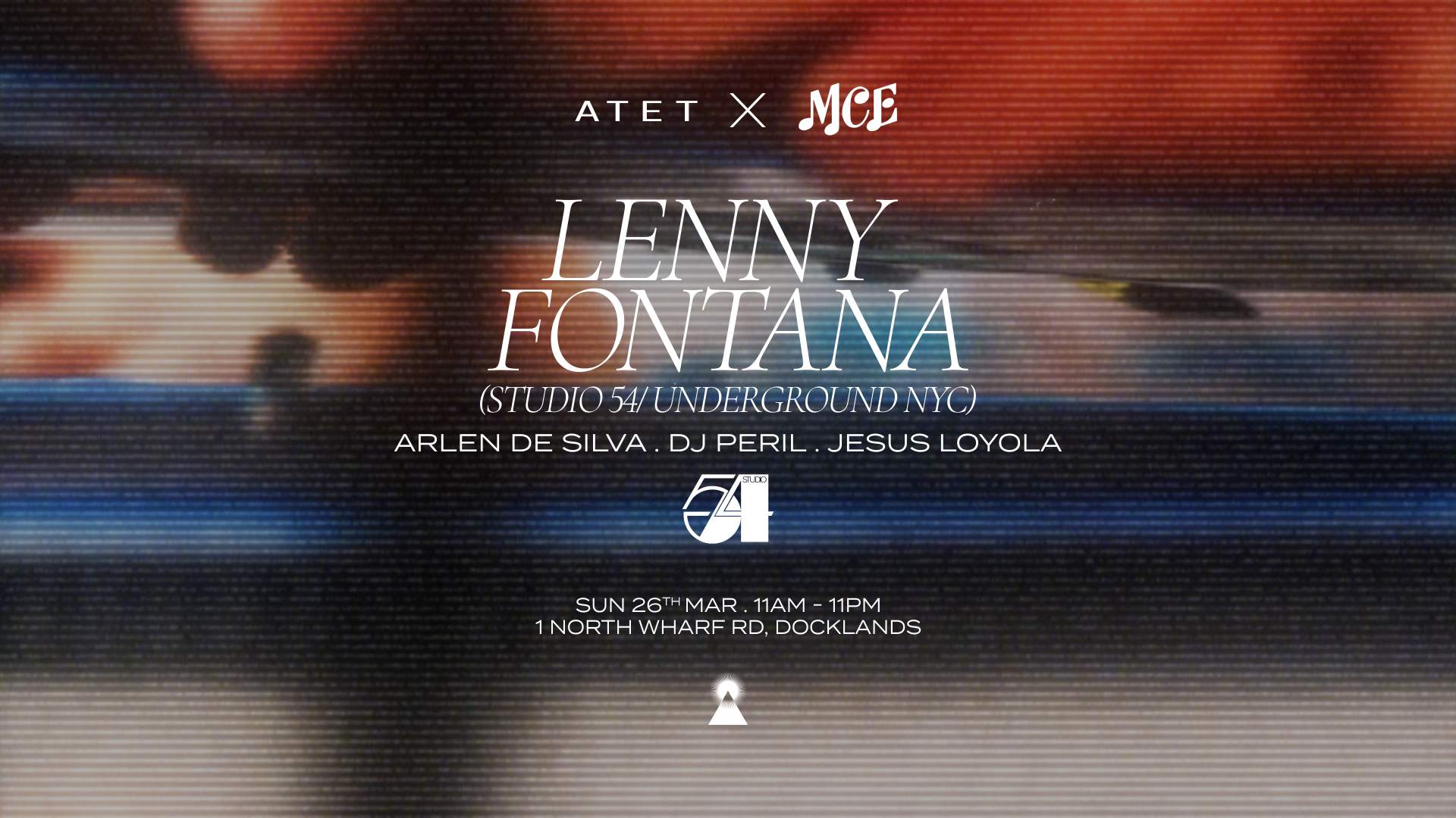 ATET x MCE presents Lenny Fontana (Studio 54) - Página frontal