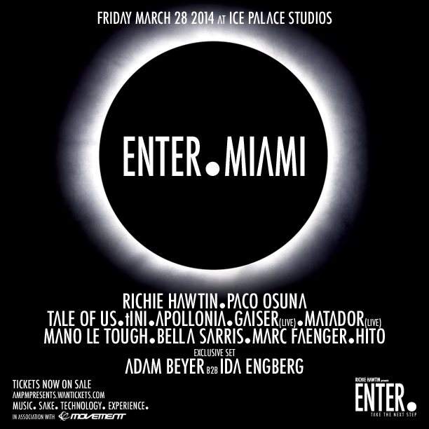 Richie Hawtin presents Enter.Miami - Página frontal