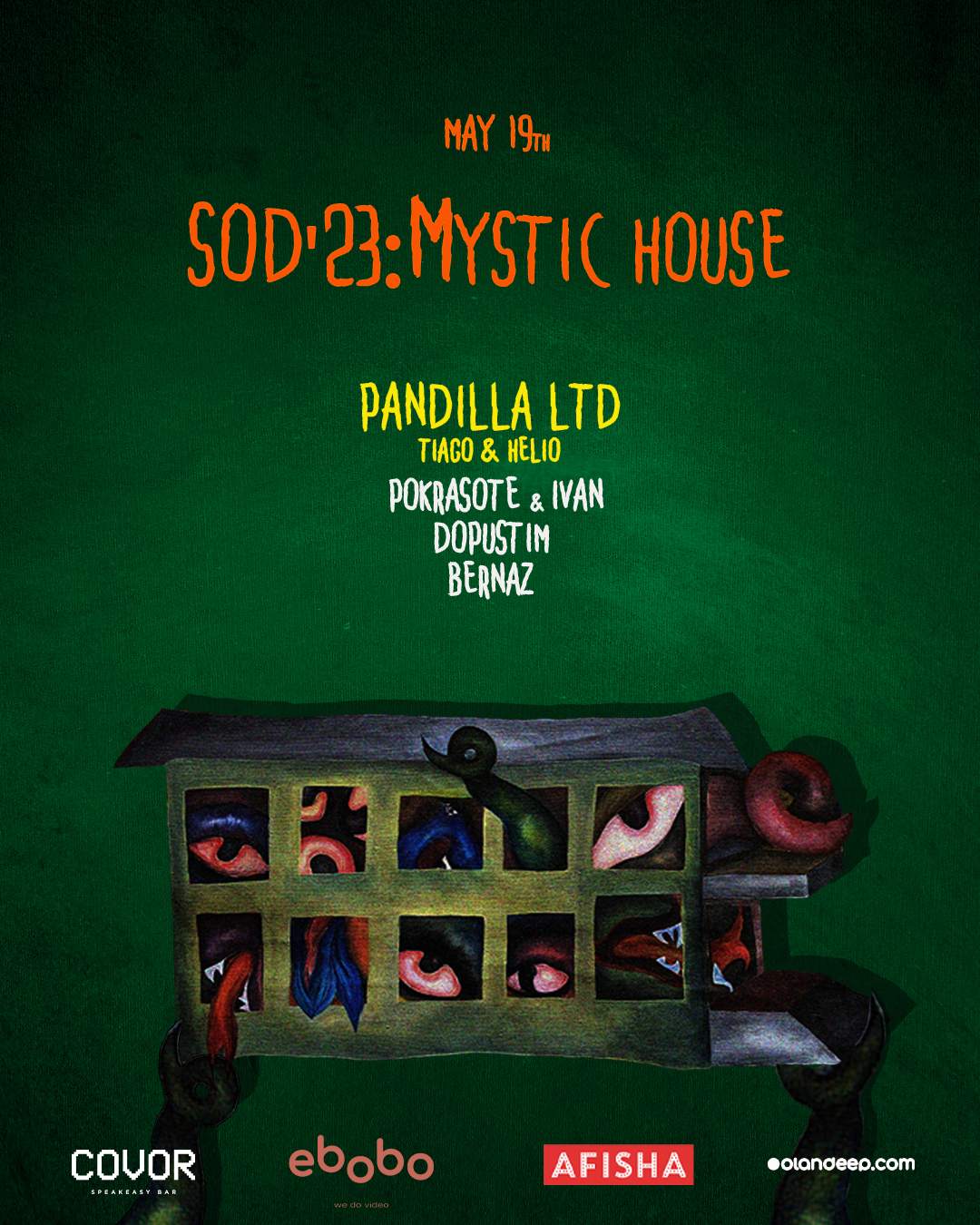 SOD'23: Mystic House - フライヤー表