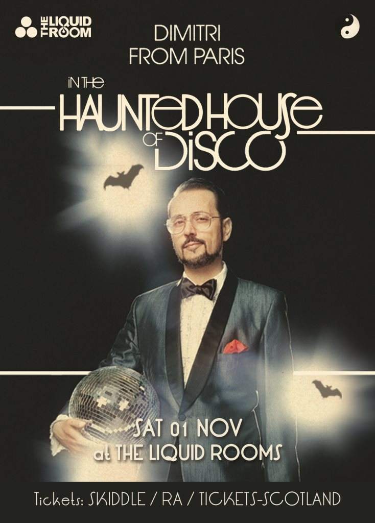Dimitri From Paris in The Haunted House of Disco - フライヤー表