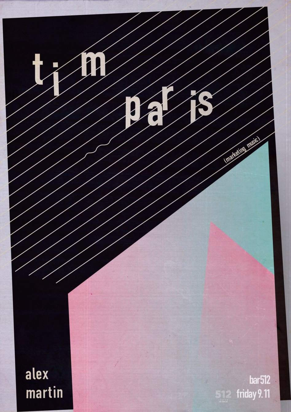 Tim Paris x Bar 512 - Página frontal