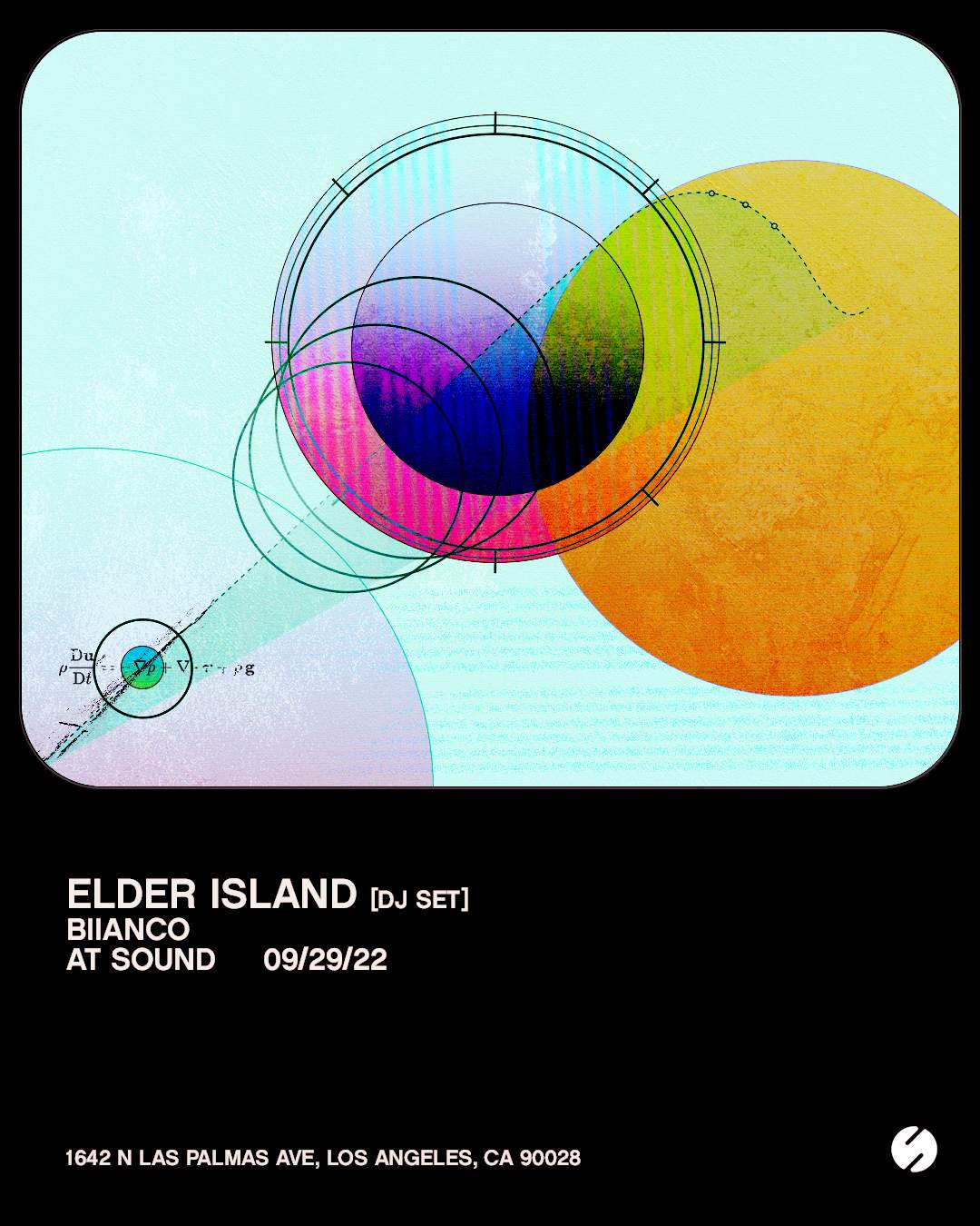 Sound presents Elder Island [DJ Set] with support by BIIANCO - Página frontal