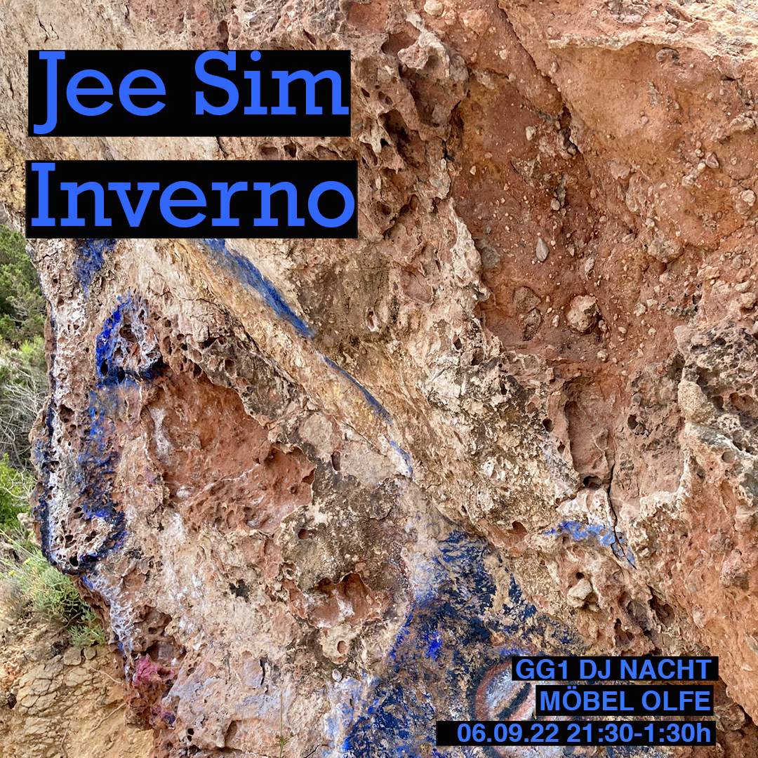 GG1: Jee Sim & INVERИO - フライヤー表