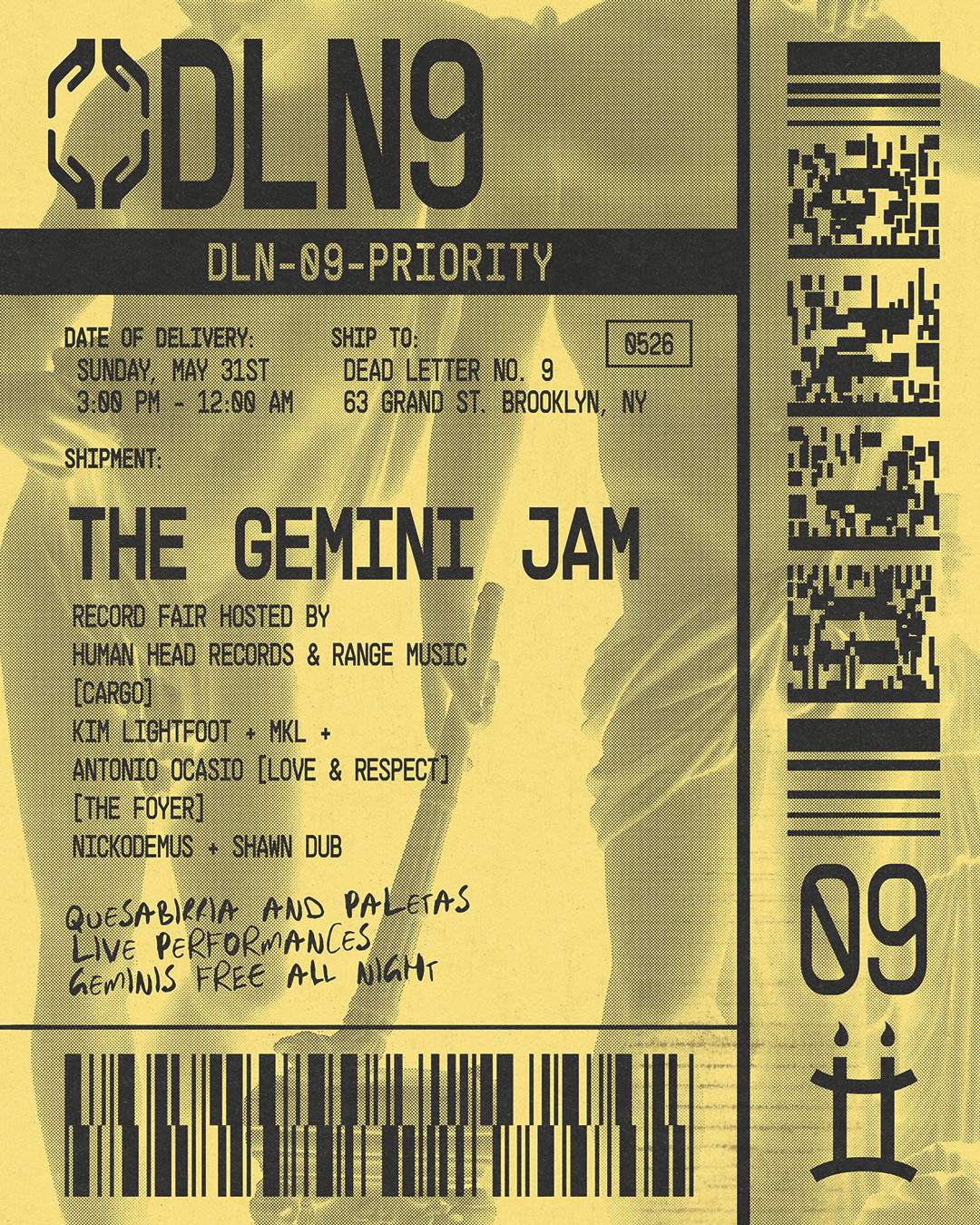 Gemini Jam - Kim Lightfoot, Antonio Ocasio, MKL, Shawn Dub