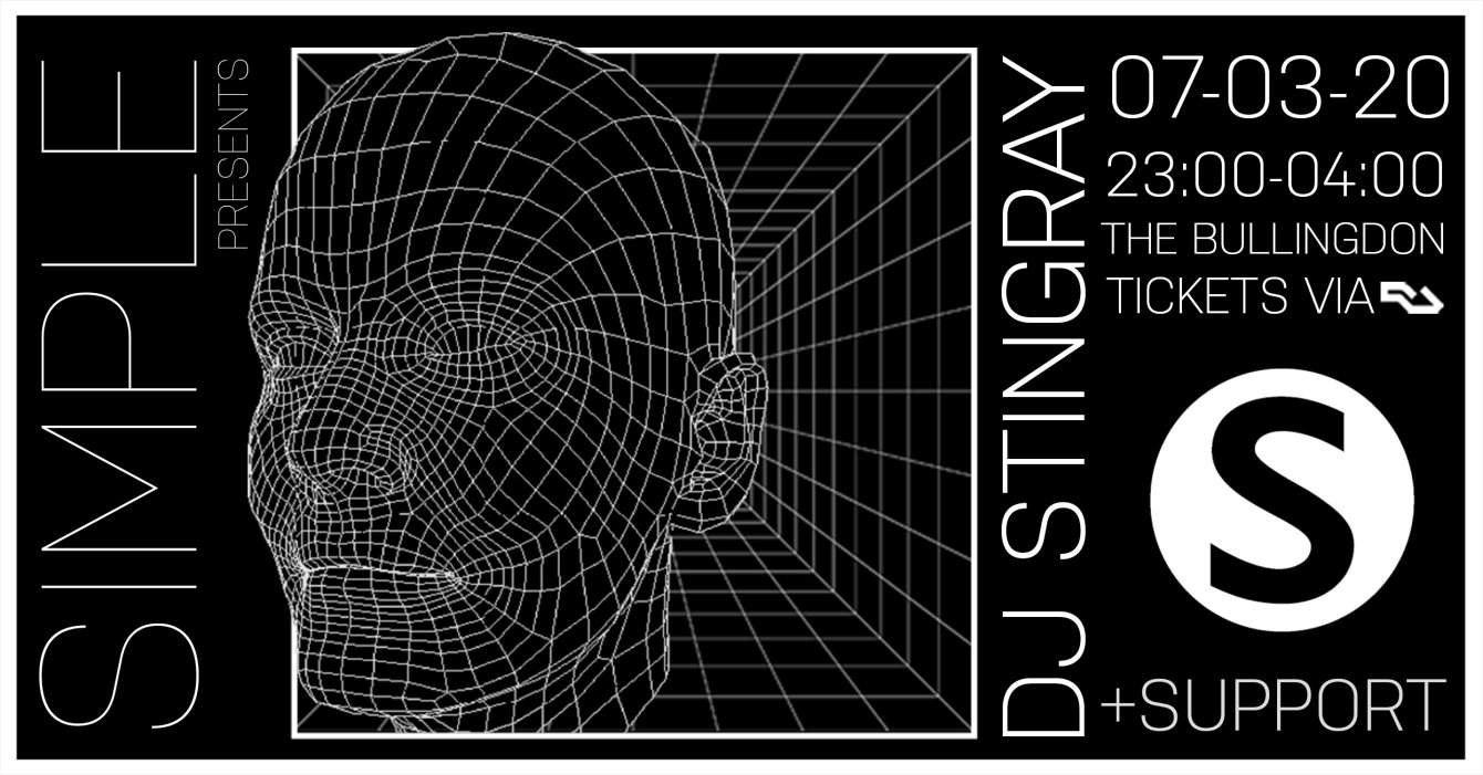 Simple presents DJ Stingray - Página frontal