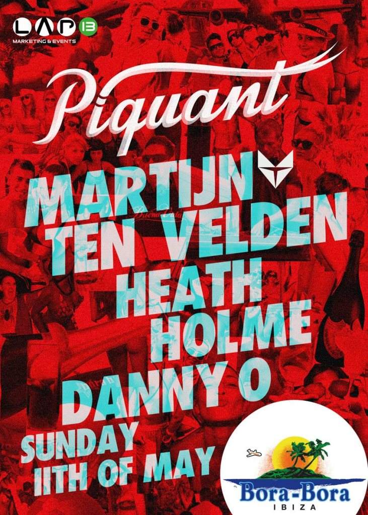 Piquant presents Martijn Ten Velden. - Página frontal