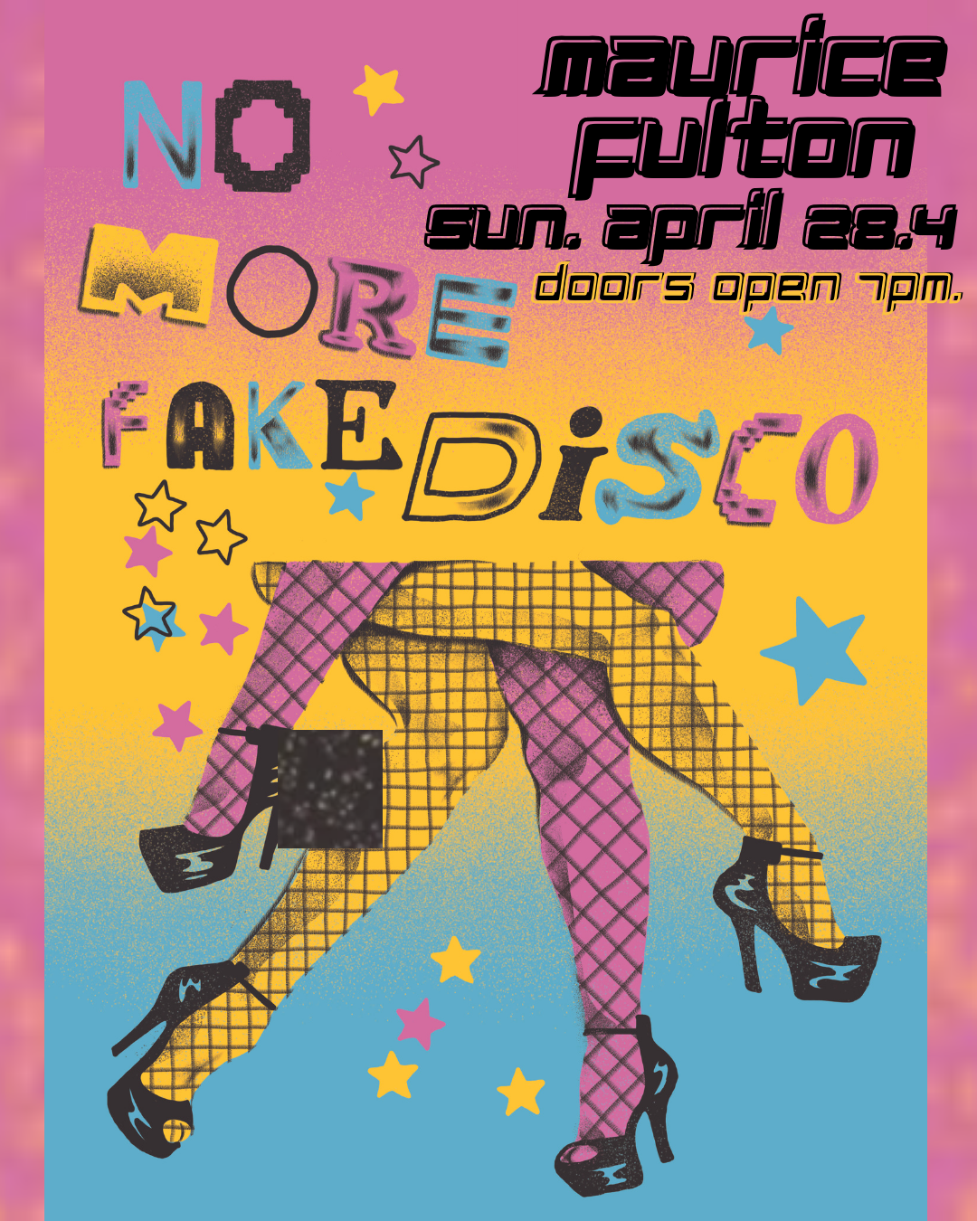 No More Fake Disco with Maurice Fulton  - Página frontal