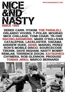 Nice & Nasty present Riot! with Derek Carr and The Parallel Live - Página trasera