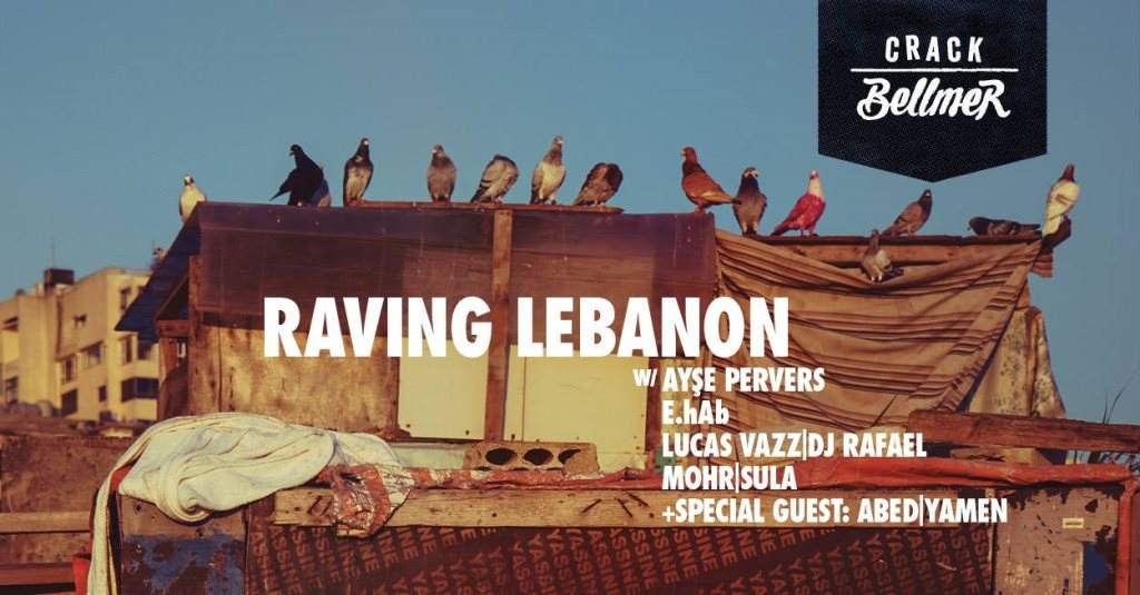Raving Lebanon - Página frontal