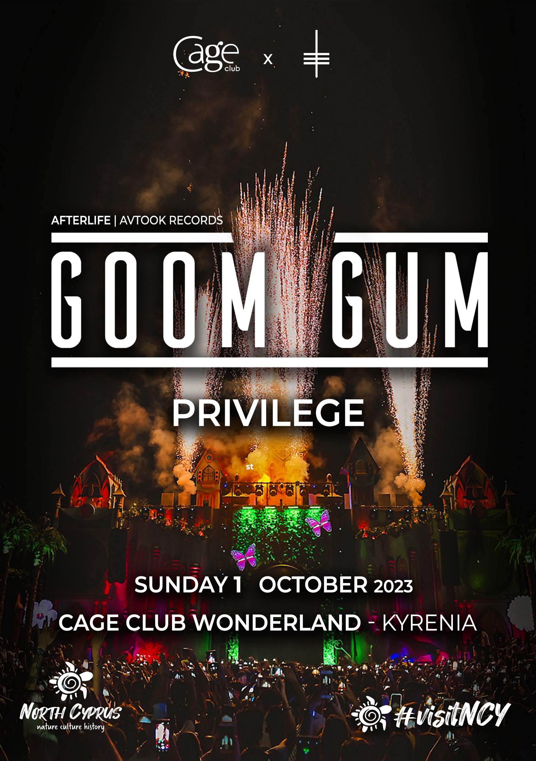 Goom Gum at Cage Club by Technoport - Página frontal