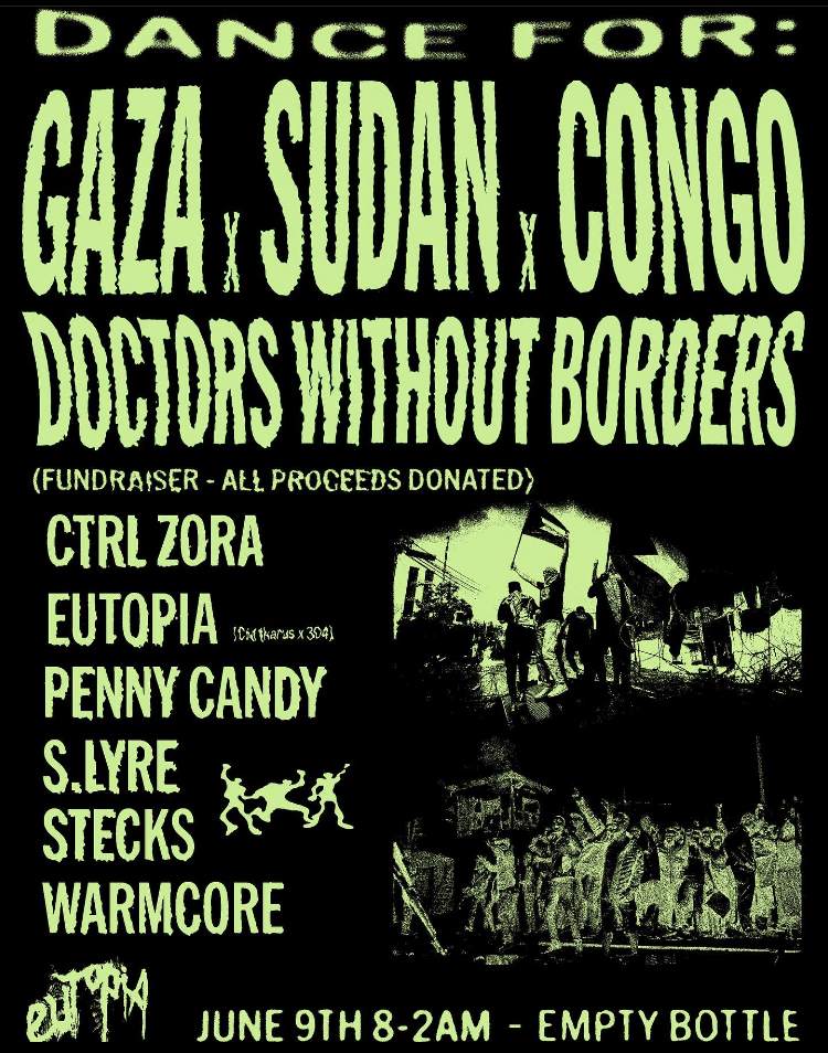 DANCE FOR HUMANITY (GAZA+SUDAN+CONGO+MSF) - Página frontal