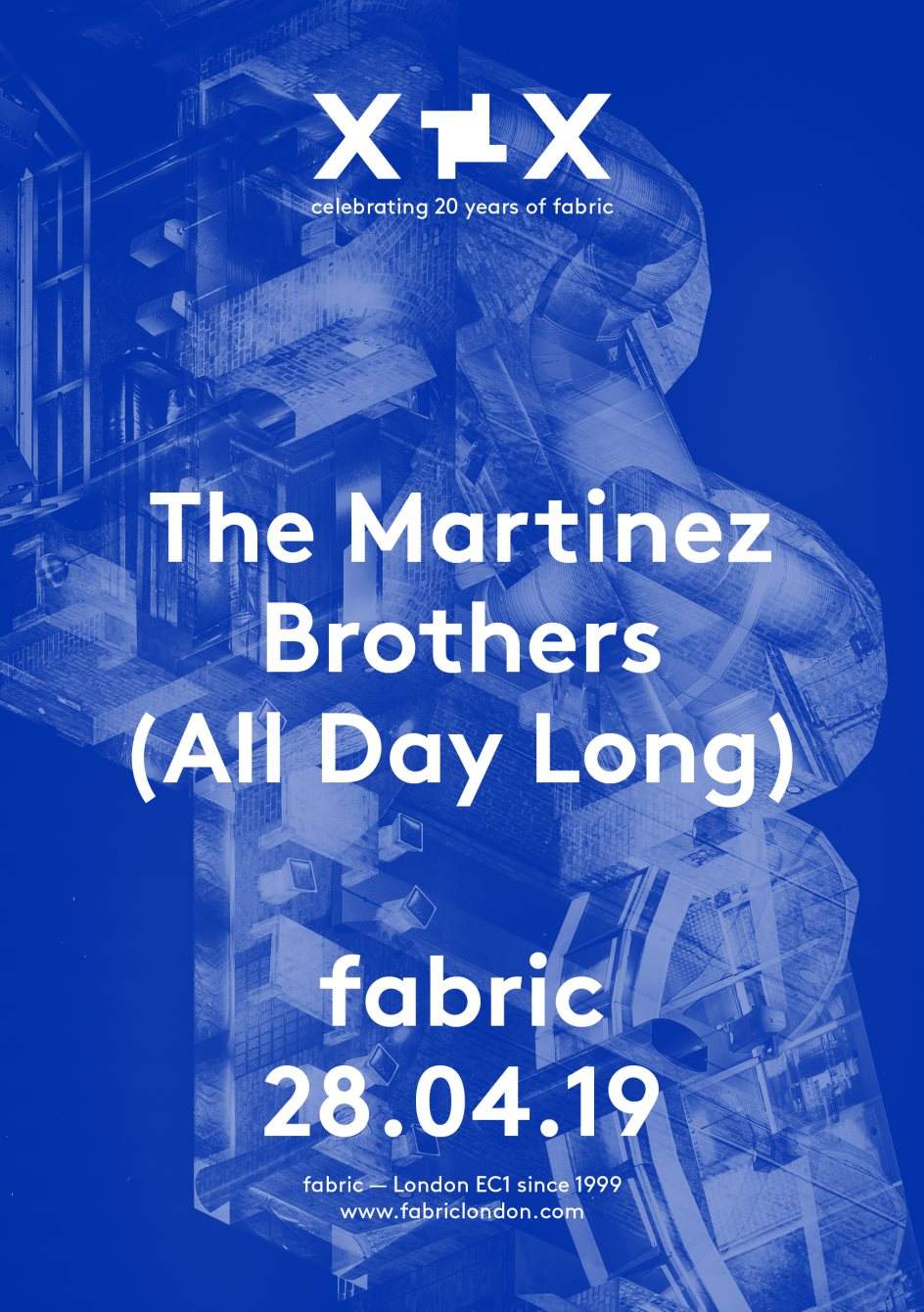 fabric XX: The Martinez Brothers (All Day Long) - Página trasera