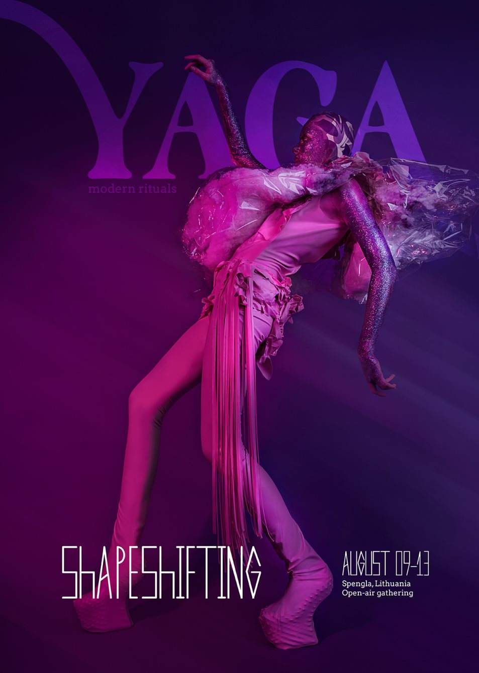 Yaga Gathering 2018 Shapeshifting - Flyer front