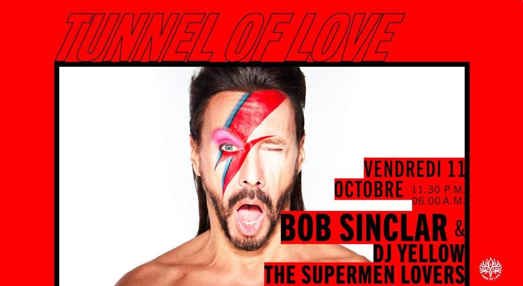 Tunnel Of Love: Bob Sinclar, DJ Yellow, The Supermen Lovers - Página frontal