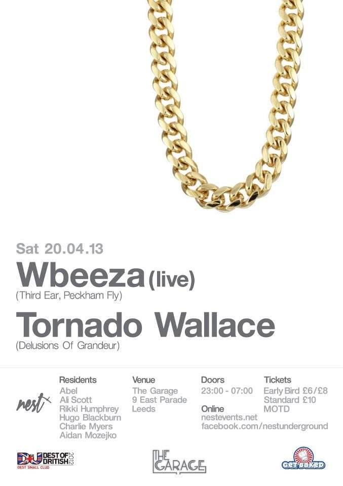 Nest: Wbeeza (Live) & Tornado Wallace - Página trasera