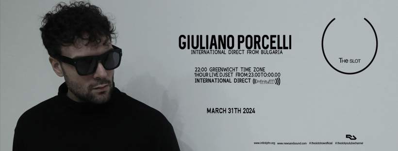 INFINITY FM presenta _ Giuliano Porcelli - Página trasera