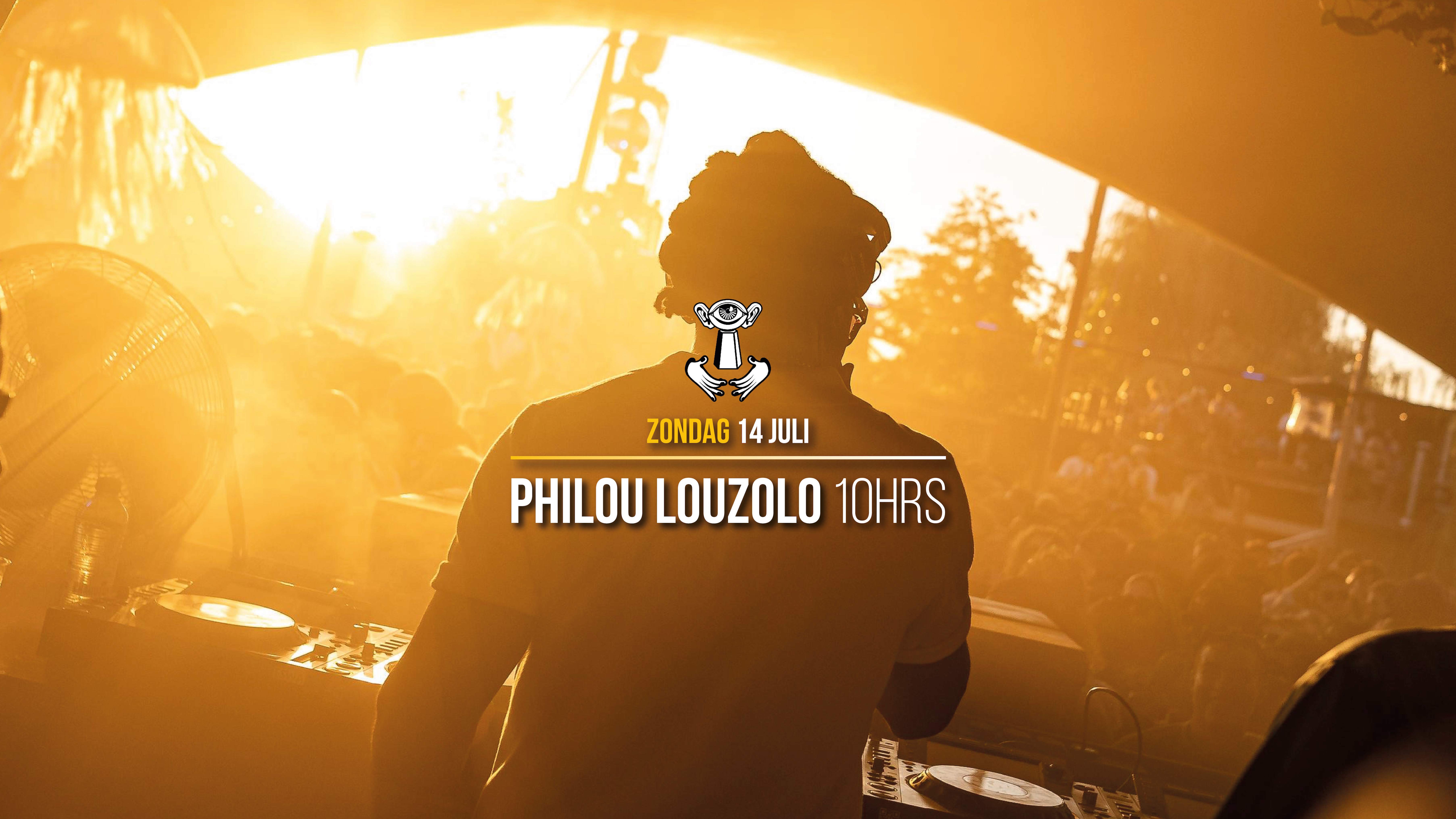 14 JULI - Thuishaven with Philou Louzolo 10HRS - フライヤー表