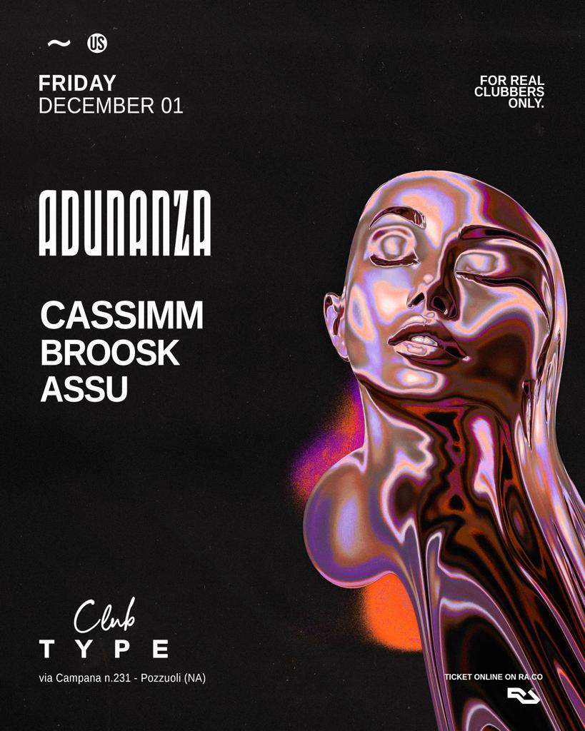 ADUNANZA ~ 33 • CASSIMM + BROOSK + ASSU - Página trasera