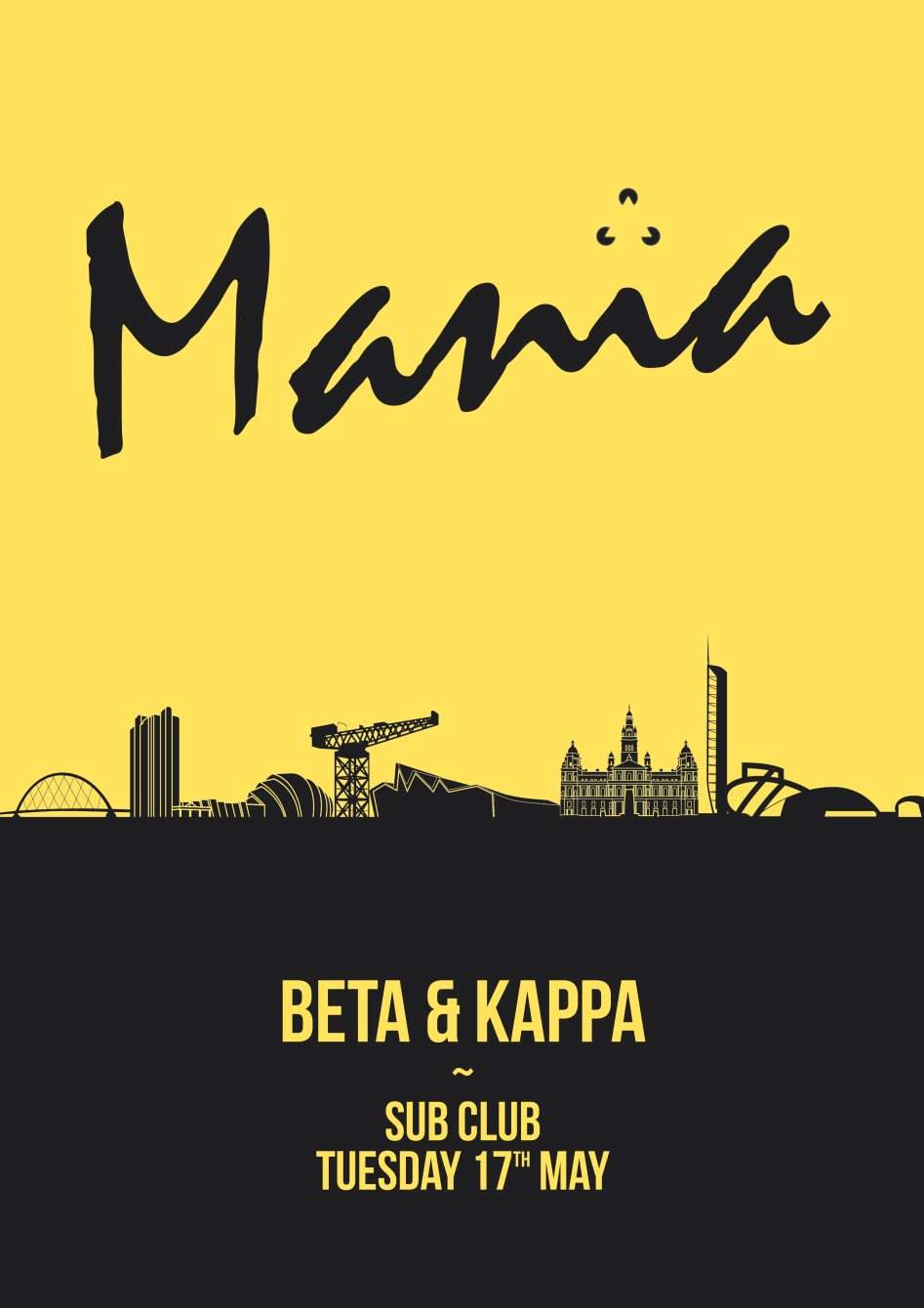 The i AM presents: Mania with Beta & Kappa - Página frontal