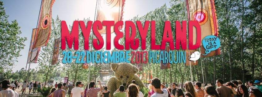 Mysteryland Chile - フライヤー表