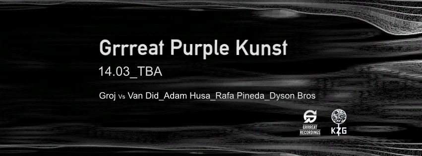 Grrreat Purple Kunst - Página frontal