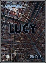 Gigagig w/ Lucy - フライヤー表