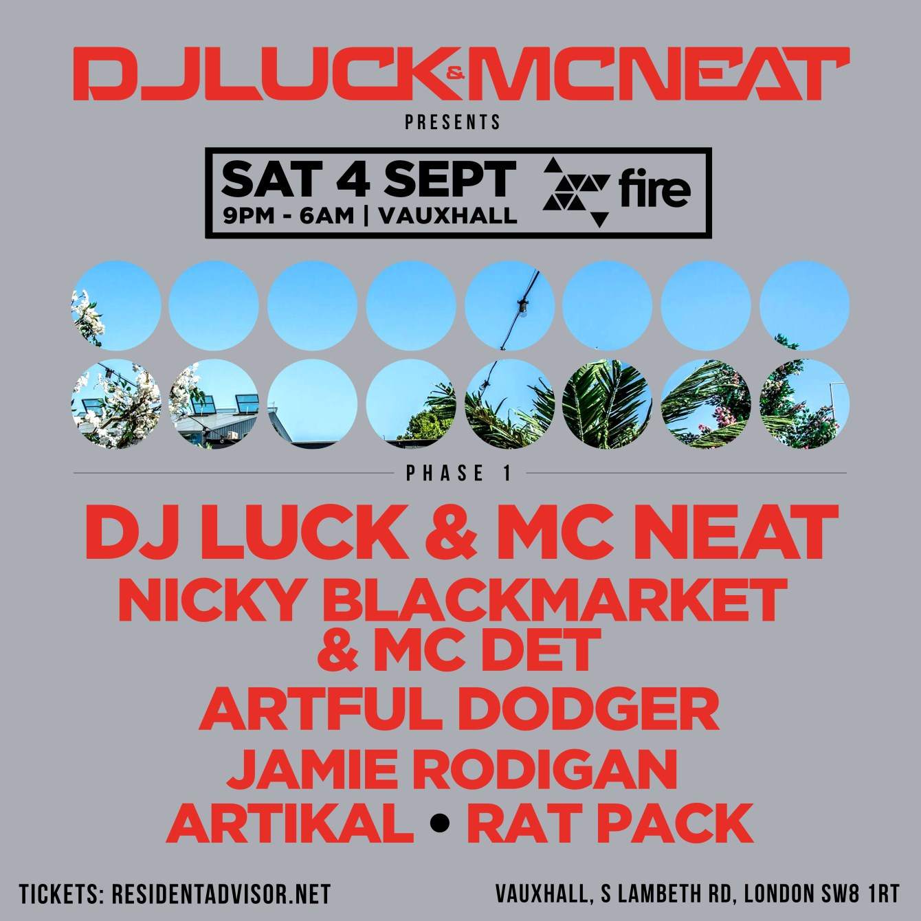 DJ Luck & MC Neat presents - Página frontal