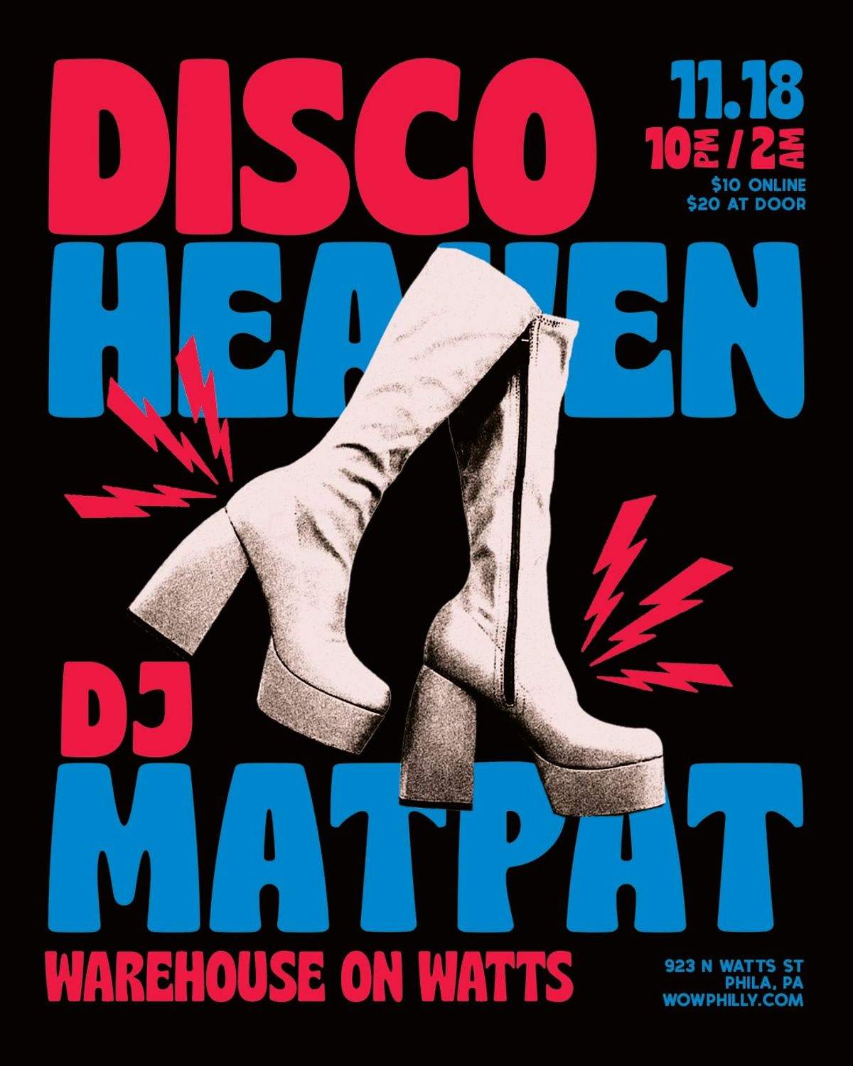 Disco Heaven at Warehouse on Watts, Philadelphia