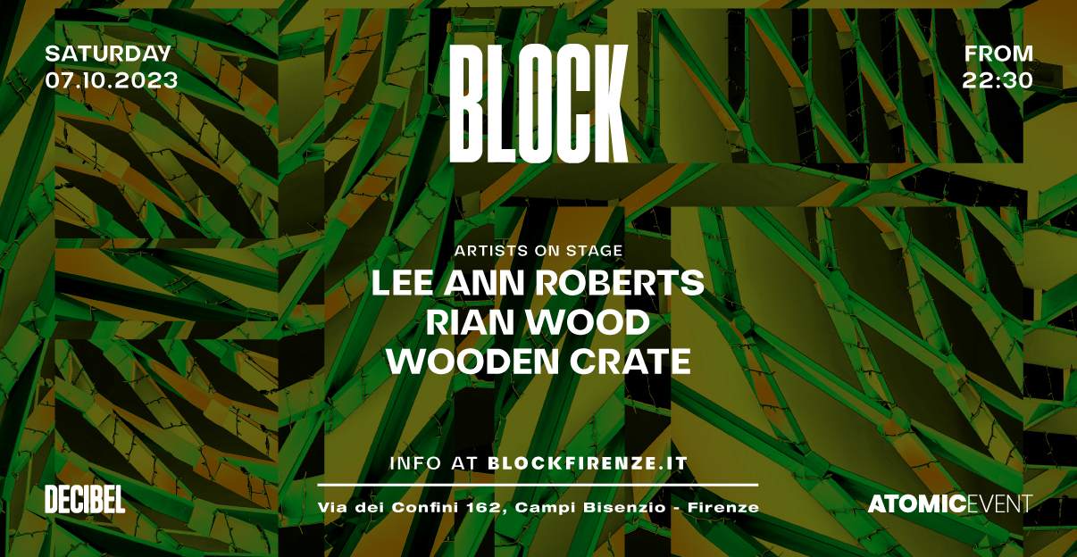 Lee Ann Roberts  Rian Wood  Wooden Crate - フライヤー表