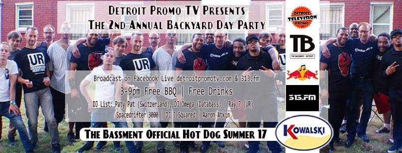 2nd Annual Backyard Day Party - フライヤー表