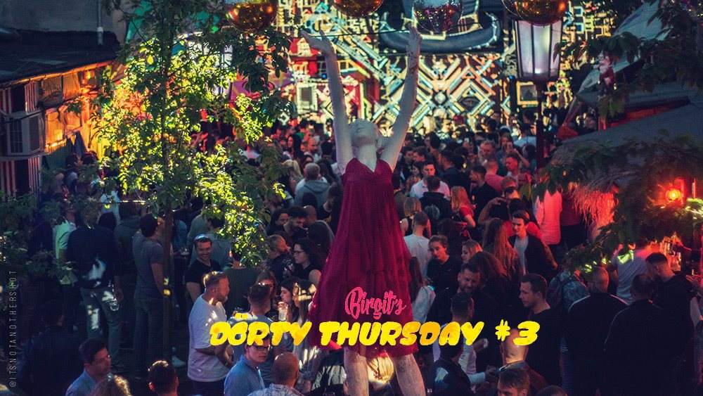 Birgit´s Dörty Thursday #3 (House, Techno, 80s 90s, Pop & Hip Hop) - フライヤー表