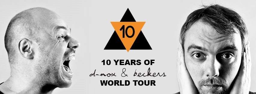 10 Years OF D-NOX & Beckers World Tour In Tokyo - フライヤー裏
