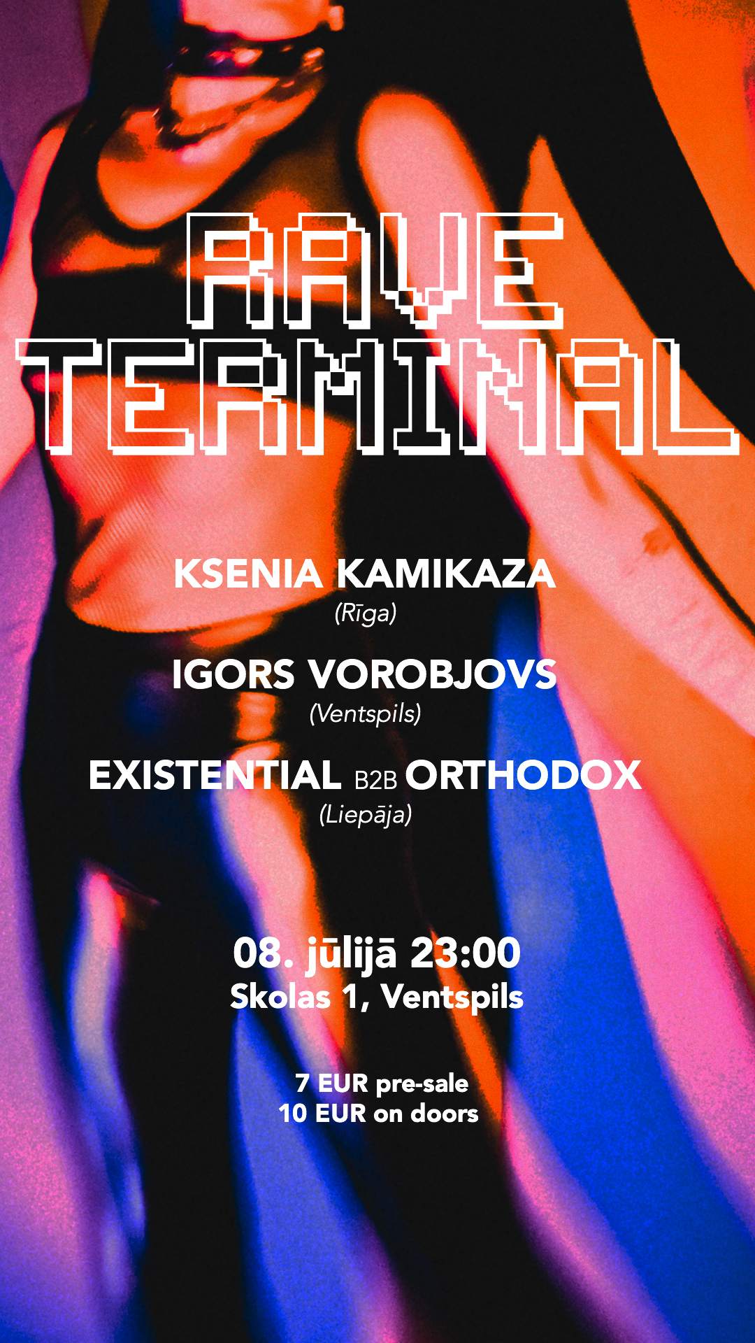 Rave Terminal in Ventspils em Bouling, Látvia