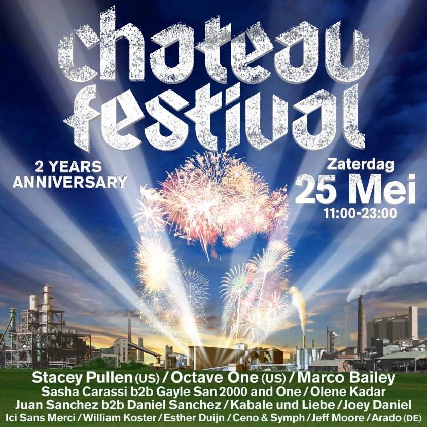 Chateau Festival 2013 2 Year Anniversary - フライヤー表