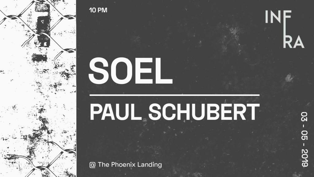 Infra presents: Soel, Paul Schubert - Página frontal