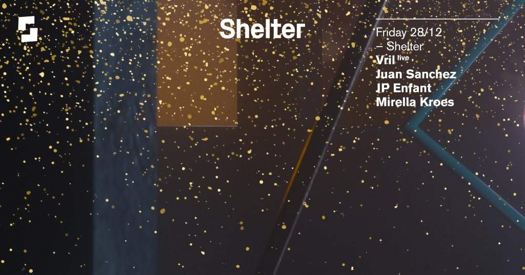 Shelter; Vril Live, Juan Sanchez, JP Enfant, Mirella Kroes - Página frontal
