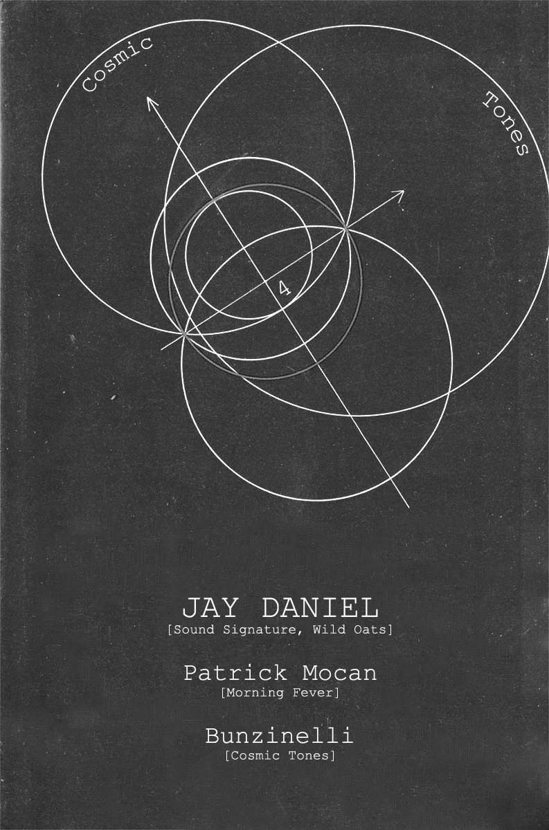 Cosmic Tones 4 with Jay Daniel, Patrick Mocan, Bunzinelli - Página frontal