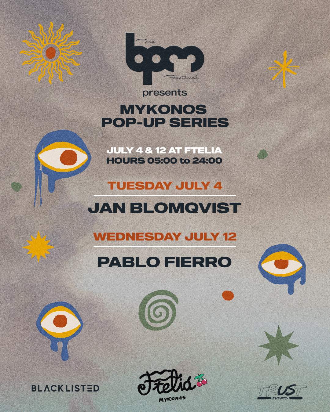 BPM presents: Mykonos Pop Up Series with Pablo Fierro - Página frontal