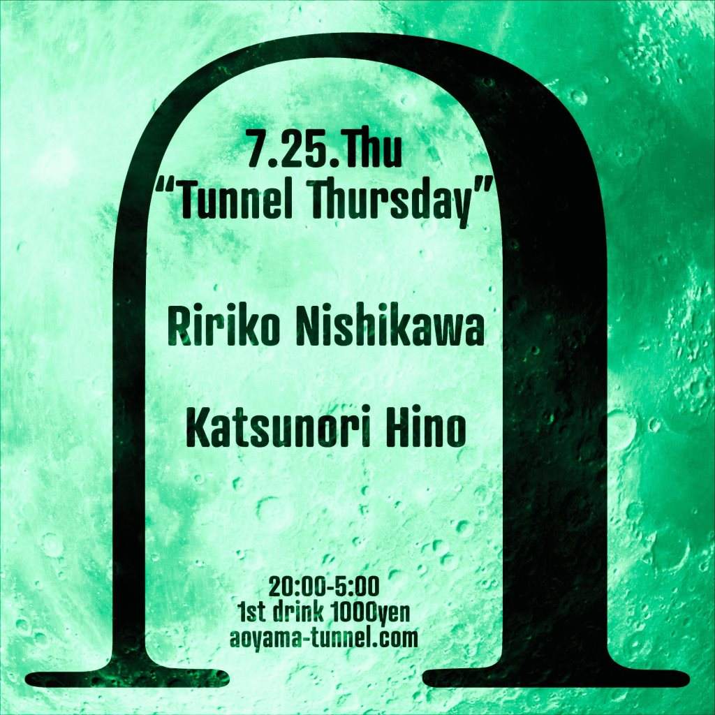Tunnel Thursday - Flyer front