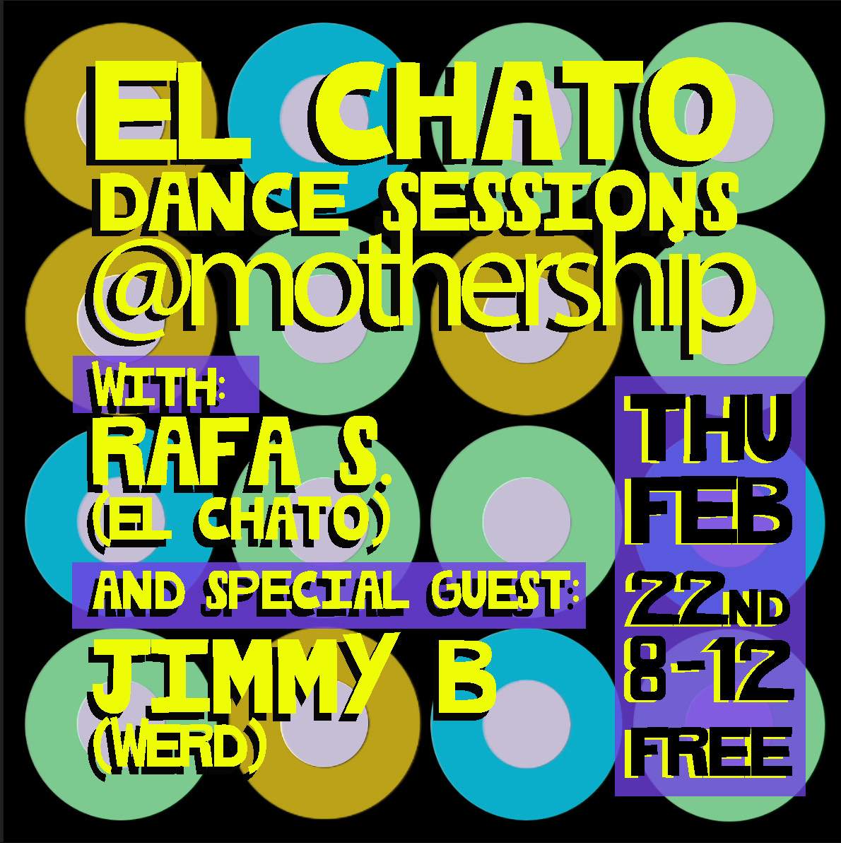 El Chato Dance Session with Jimmy B & Rafa S - Página frontal