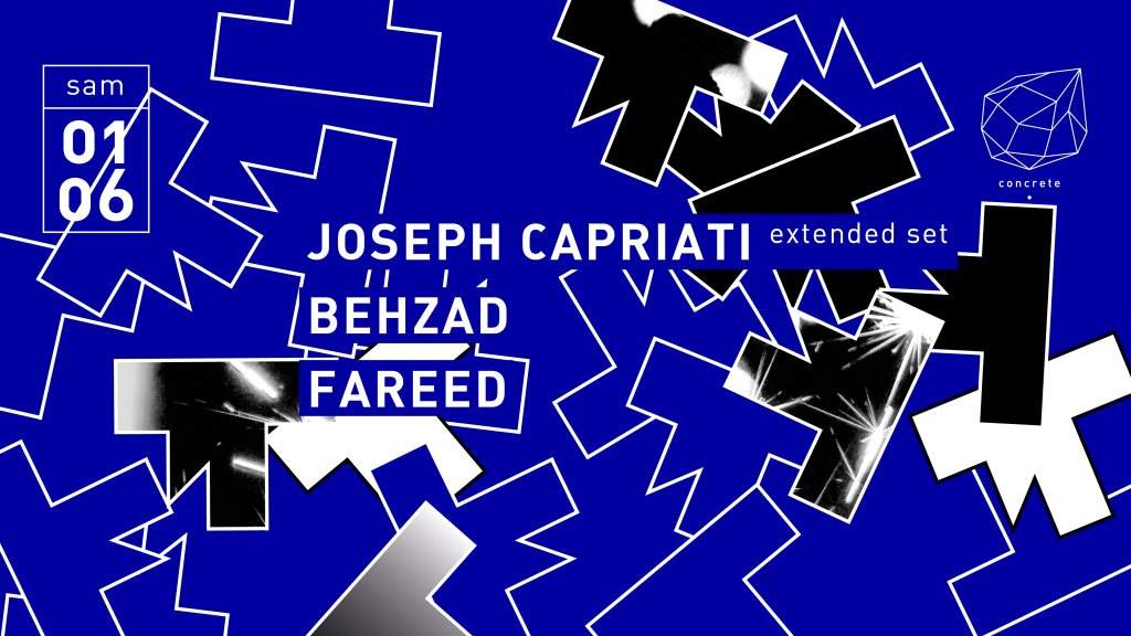 Concrete: Joseph Capriati, Behzad Ghorbani, Fareed - Página frontal