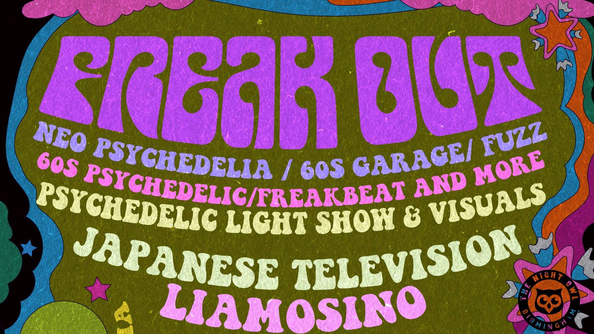 Freakout presents: Japanese Television with Liamosino - Página frontal