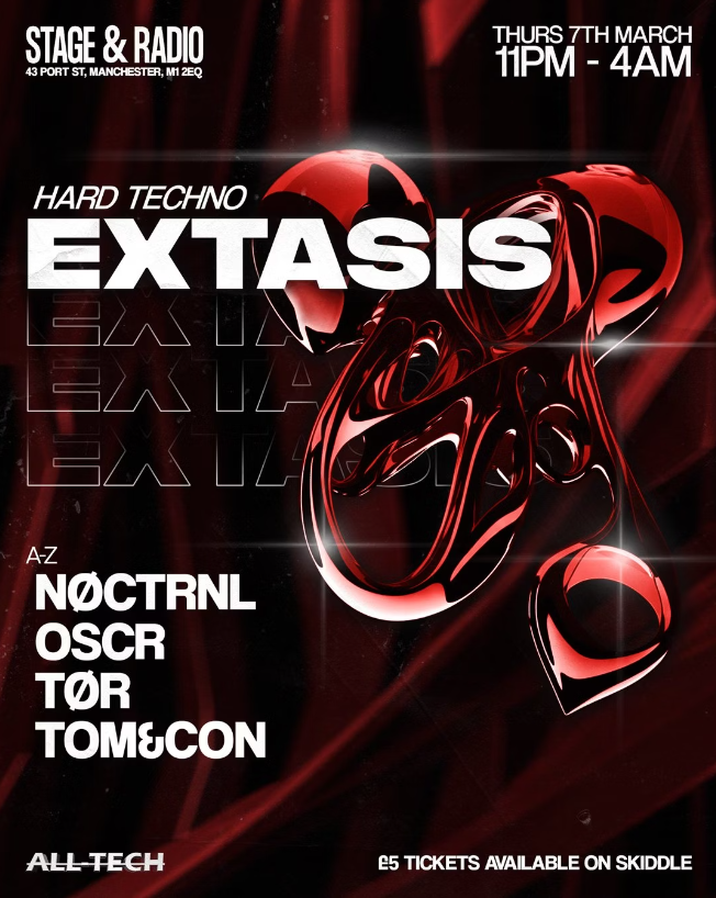 EXTASIS at Stage and Radio, Manchester